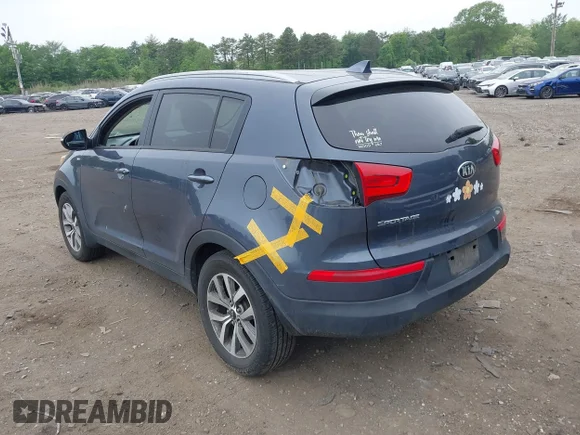 ✅ 2015 Kia Sportage LX • VIN: KNDPBCAC4F7693299 • Lot: 45173319. Wystawiony na IAAI z przebiegiem 93 788 mil. Bezpłatny archiwum sprzedaży aukcyjnych z USA i szczegółowy raport historii pojazdu na DreamBid. Zdjęcie 3.