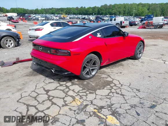 ✅ 2025 Nissan Z Sport • VIN: JN1BZ4AH8SM412322 • Lot: 44973724. Wystawiony na IAAI z przebiegiem 10 820 mil. Bezpłatny archiwum sprzedaży aukcyjnych z USA i szczegółowy raport historii pojazdu na DreamBid. Zdjęcie 4.