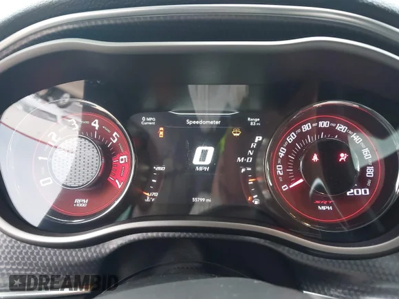 ✅ 2017 Dodge Challenger SRT Hellcat • VIN: 2C3CDZC95HH530377 • Лот: 43391426. Опубліковано раніше на IAAI з пробігом 55 799 миль. Безкоштовний доступ до архіву аукціонних продажів зі США та докладний звіт про історію автомобіля на DreamBid. Зображення 7.