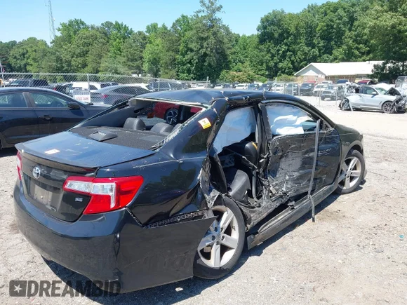 ✅ 2014 Toyota Camry SE • VIN: 4T1BF1FKXEU383625 • Lot: 45297876. Listed on IAAI with 145,814 mi. Free auction sales archive from the USA and detailed vehicle history report at DreamBid. Image 6.