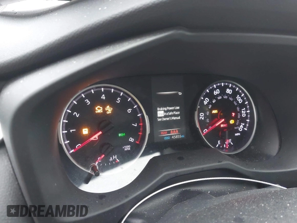 ✅ 2020 Toyota RAV4 LE • VIN: 2T3K1RFV4LW082862 • Lot: 43911388. Wystawiony na IAAI z przebiegiem 45 855 mil. Bezpłatny archiwum sprzedaży aukcyjnych z USA i szczegółowy raport historii pojazdu na DreamBid. Zdjęcie 7.