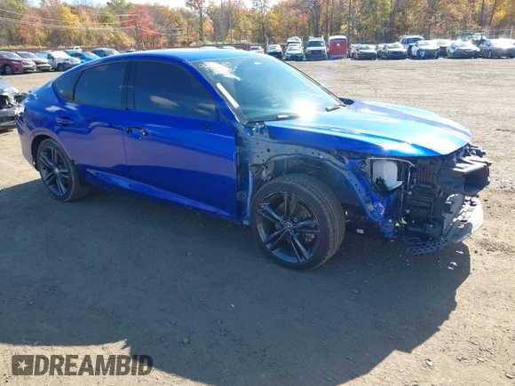 ✅ 2025 Acura Integra Technology • VIN: 19UDE4G77SA000315 • Lot: 43480869. Wystawiony na IAAI z przebiegiem 54 868 mil. Bezpłatny archiwum sprzedaży aukcyjnych z USA i szczegółowy raport historii pojazdu na DreamBid. Zdjęcie 1.