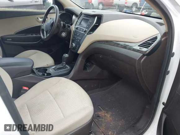 ✅ 2017 Hyundai Santa Fe 2.4L • VIN: 5NMZTDLB4HH016541 • Lot: 45436743. Listed on IAAI with 142,008 mi. Free auction sales archive from the USA and detailed vehicle history report at DreamBid. Image 5.