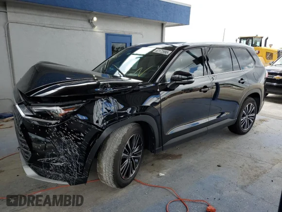 ✅ 2024 Toyota Highlander Hybrid MAX Limited • VIN: 5TDADAB56RS005754 • Lot: 62172995. Listed on Copart with 17,009 mi. Free auction sales archive from the USA and detailed vehicle history report at DreamBid. Image 1.