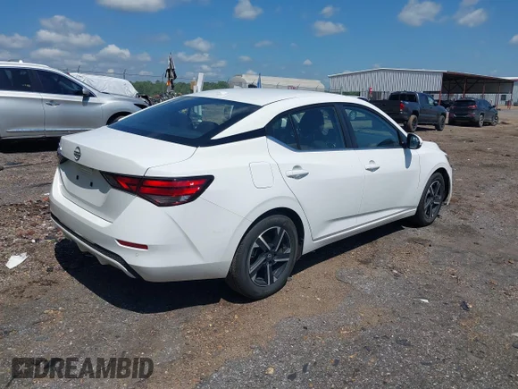✅ 2025 Nissan Sentra SV • VIN: 3N1AB8CV9SY294627 • Lot: 42249367. Wystawiony na IAAI z przebiegiem 6 350 mil. Bezpłatny archiwum sprzedaży aukcyjnych z USA i szczegółowy raport historii pojazdu na DreamBid. Zdjęcie 4.