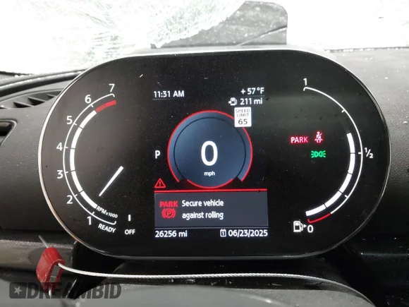✅ 2023 MINI Clubman Cooper S • VIN: WMWXJ1C07P2T04175 • Lot: 42544214. Listed on IAAI with 26,256 mi. Free auction sales archive from the USA and detailed vehicle history report at DreamBid. Image 7.
