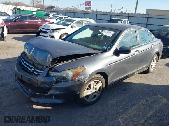 ✅ 2011 Honda Accord LX • VIN: 1HGCP2F35BA084529 • Lot: 44181466. Listed on IAAI with 289,678 mi. Free auction sales archive from the USA and detailed vehicle history report at DreamBid. Image 2.