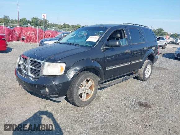 ✅ 2007 Dodge Durango SLT • VIN: 1D8HB48P37F506419 • Лот: 43222392. Опубликован ранее на IAAI с пробегом 194 580 миль. Бесплатный доступ к архиву аукционных продаж из США и подробный отчёт об истории автомобиля на DreamBid. Изображение 2.