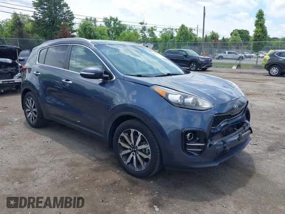 ✅ 2017 Kia Sportage EX • VIN: KNDPN3AC4H7105492 • Lot: 45358030. Wystawiony na IAAI z przebiegiem 81 309 mil. Bezpłatny archiwum sprzedaży aukcyjnych z USA i szczegółowy raport historii pojazdu na DreamBid. Zdjęcie 1.