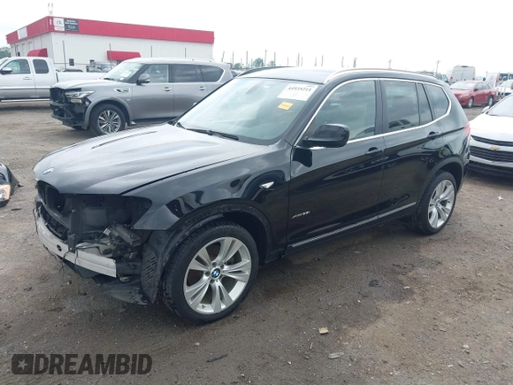 ✅ 2012 BMW X3 35i • VIN: 5UXWX7C51CL889236 • Lot: 44935211. Listed on IAAI with 90,234 mi. Free auction sales archive from the USA and detailed vehicle history report at DreamBid. Image 2.