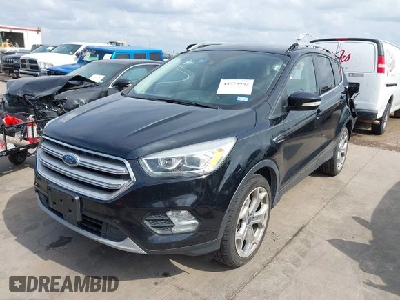 ✅ 2018 Ford Escape Titanium • VIN: 1FMCU9J98JUB94804 • Lot: 44779962. Wystawiony na IAAI z przebiegiem 92 927 mil. Bezpłatny archiwum sprzedaży aukcyjnych z USA i szczegółowy raport historii pojazdu na DreamBid. Zdjęcie 2.