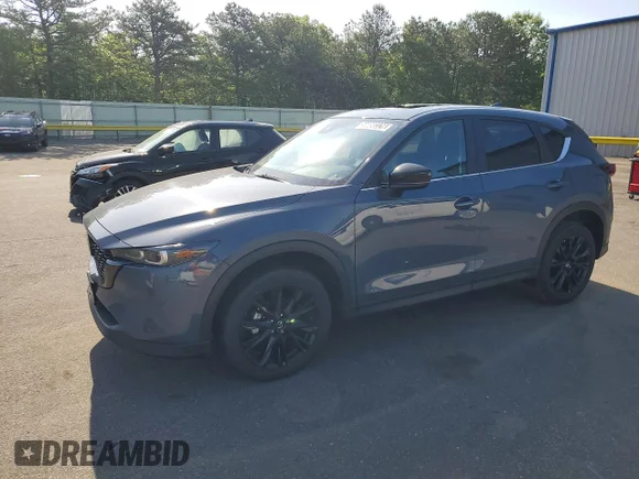 ✅ 2025 Mazda CX-5 S Carbon Edition • VIN: JM3KFBCM8S0692133 • Lot: 56808226. Listed on Copart with 17,250 mi. Free auction sales archive from the USA and detailed vehicle history report at DreamBid. Image 1.