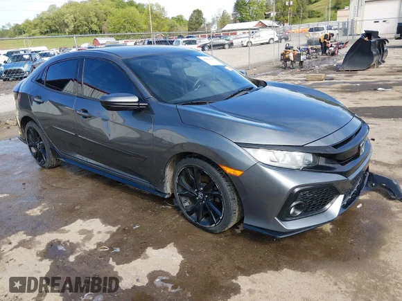 ✅ 2017 Honda Civic Sport • VIN: SHHFK7H45HU210660 • Лот: 44981808. Опубликован ранее на IAAI с пробегом 112 586 миль. Бесплатный доступ к архиву аукционных продаж из США и подробный отчёт об истории автомобиля на DreamBid. Изображение 1.