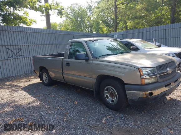 ✅ 2003 Chevrolet Silverado 1500 Work Truck • VIN: 1GCEC14V53Z194968 • Lot: 45631665. Listed on IAAI with 116,499 mi. Free auction sales archive from the USA and detailed vehicle history report at DreamBid. Image 1.