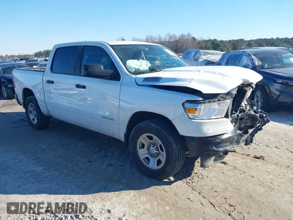 ✅ 2019 Ram 1500 Tradesman • VIN: 1C6RREGTXKN844781 • Lot: 41315246. Listed on IAAI with 118,540 mi. Free auction sales archive from the USA and detailed vehicle history report at DreamBid. Image 1.