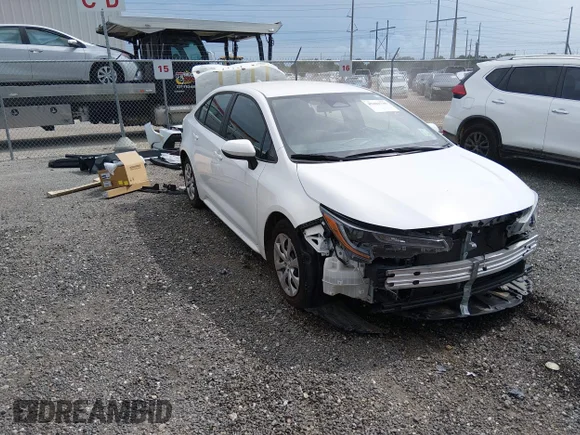 ✅ 2023 Toyota Corolla LE • VIN: 5YFB4MDE2PP009650 • Lot: 45284748. Wystawiony na IAAI z przebiegiem 65 665 mil. Bezpłatny archiwum sprzedaży aukcyjnych z USA i szczegółowy raport historii pojazdu na DreamBid. Zdjęcie 1.