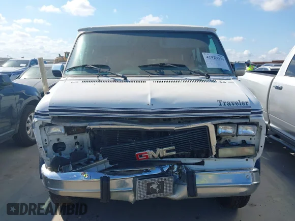 ✅ 1995 GMC Vandura • VIN: 1GDEG25K4SF550787 • Lot: 42929379. Wystawiony na IAAI z przebiegiem 178 083 mil. Bezpłatny archiwum sprzedaży aukcyjnych z USA i szczegółowy raport historii pojazdu na DreamBid. Zdjęcie 6.