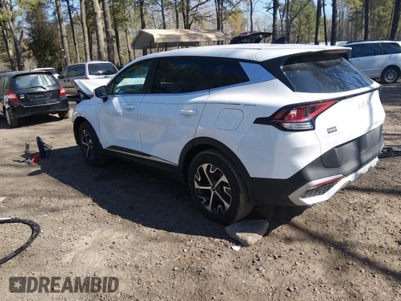 ✅ 2025 Kia Sportage EX • VIN: 5XYK33DF6SG248170 • Lot: 44660061. Wystawiony na IAAI z przebiegiem 17 800 mil. Bezpłatny archiwum sprzedaży aukcyjnych z USA i szczegółowy raport historii pojazdu na DreamBid. Zdjęcie 3.