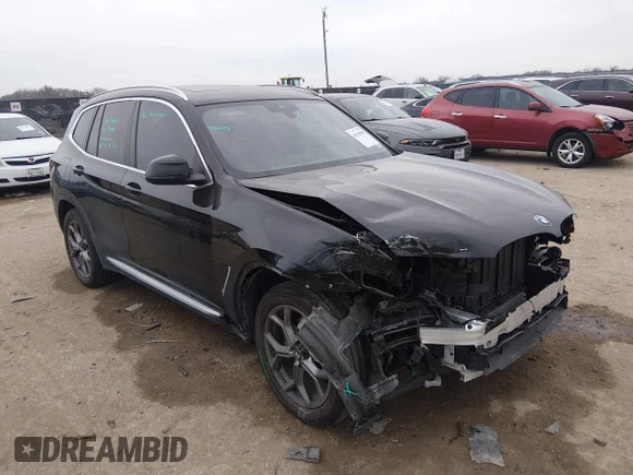 ✅ 2024 BMW X3 xDrive30i • VIN: WBX57DP0XRN308357 • Лот: 44348008. Опубліковано раніше на IAAI з пробігом 16 646 миль. Безкоштовний доступ до архіву аукціонних продажів зі США та докладний звіт про історію автомобіля на DreamBid. Зображення 1.