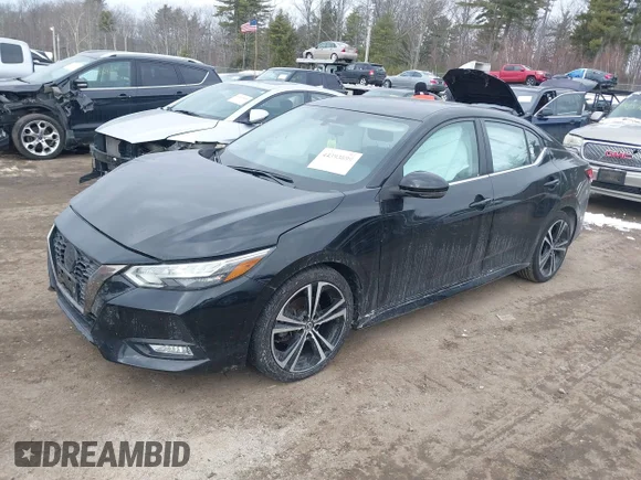 ✅ 2021 Nissan Sentra SR • VIN: 3N1AB8DV7MY319963 • Lot: 44393899. Wystawiony na IAAI z przebiegiem 38 151 mil. Bezpłatny archiwum sprzedaży aukcyjnych z USA i szczegółowy raport historii pojazdu na DreamBid. Zdjęcie 2.