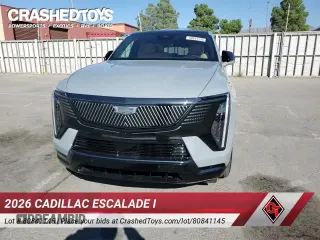 ✅ 2026 Cadillac ESCALADE IQ Premium Sport • VIN: 1GYTEFKLXTU101711 • Lot: 80841145. Listed on Copart with 403 mi. Free auction sales archive from the USA and detailed vehicle history report at DreamBid. Image 18.