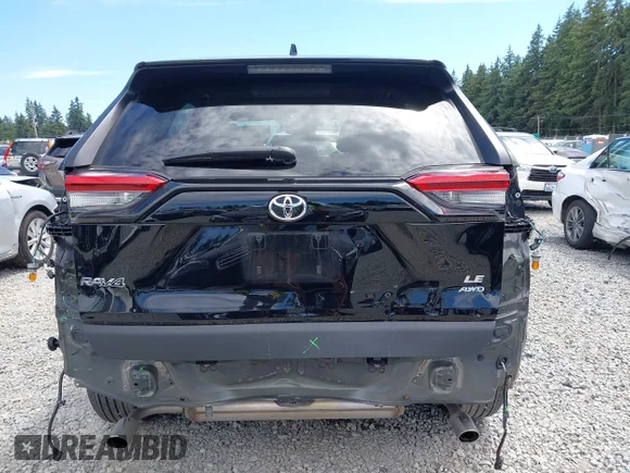 ✅ 2023 Toyota RAV4 LE • VIN: 2T3G1RFV4PC385654 • Lot: 45413224. Listed on IAAI with 20,276 mi. Free auction sales archive from the USA and detailed vehicle history report at DreamBid. Image 6.