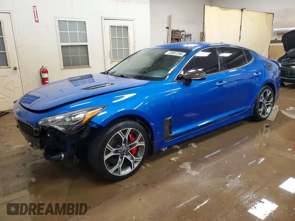 ✅ 2018 Kia Stinger GT • VIN: KNAE35LC1J6035755 • Lot: 73997295. Wystawiony na Copart z przebiegiem 77 326 mil. Bezpłatny archiwum sprzedaży aukcyjnych z USA i szczegółowy raport historii pojazdu na DreamBid. Zdjęcie 1.
