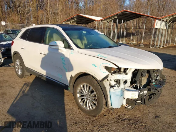 ✅ 2018 Lincoln MKX Select • VIN: 2LMPJ8KR5JBL48639 • Lot: 41640923. Listed on IAAI with 124,834 mi. Free auction sales archive from the USA and detailed vehicle history report at DreamBid. Image 1.
