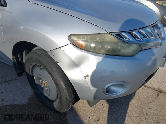 ✅ 2009 Nissan Murano LE • VIN: JN8AZ18W39W130619 • Lot: 44217281. Wystawiony na IAAI z przebiegiem 238 555 mil. Bezpłatny archiwum sprzedaży aukcyjnych z USA i szczegółowy raport historii pojazdu na DreamBid. Zdjęcie 6.