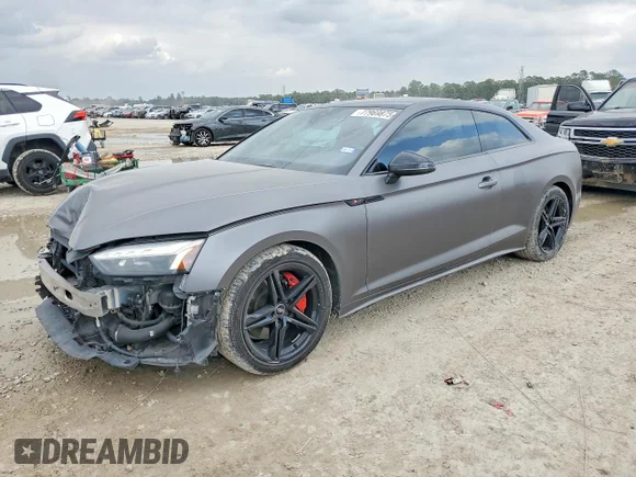 ✅ 2020 Audi A5 Premium Plus • VIN: WAUTNAF56LA002922 • Lot: 77969875. Wystawiony na Copart z przebiegiem 72 669 mil. Bezpłatny archiwum sprzedaży aukcyjnych z USA i szczegółowy raport historii pojazdu na DreamBid. Zdjęcie 1.
