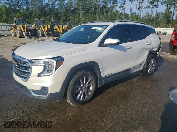 ✅ 2024 GMC Terrain SLT • VIN: 3GKALPEG9RL110625 • Лот: 47968316. Опубликован ранее на Copart с пробегом 51 438 миль. Бесплатный доступ к архиву аукционных продаж из США и подробный отчёт об истории автомобиля на DreamBid. Изображение 1.