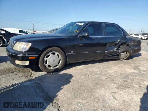 ✅ 2000 Lexus LS 400 • VIN: JT8BH28F1Y0177513 • Лот: 85938355. Опубліковано раніше на Copart з пробігом 217 263 миль. Безкоштовний доступ до архіву аукціонних продажів зі США та докладний звіт про історію автомобіля на DreamBid. Зображення 1.