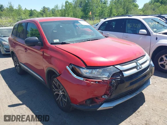 ✅ 2016 Mitsubishi Outlander SE • VIN: JA4AZ3A37GZ031119 • Lot: 45288776. Listed on IAAI with 145,040 mi. Free auction sales archive from the USA and detailed vehicle history report at DreamBid. Image 1.