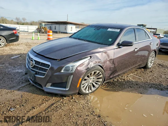 ✅ 2014 Cadillac CTS Luxury RWD • VIN: 1G6AR5SX5E0155705 • Лот: 77939935. Опубликован ранее на Copart с пробегом 147 359 миль. Бесплатный доступ к архиву аукционных продаж из США и подробный отчёт об истории автомобиля на DreamBid. Изображение 1.