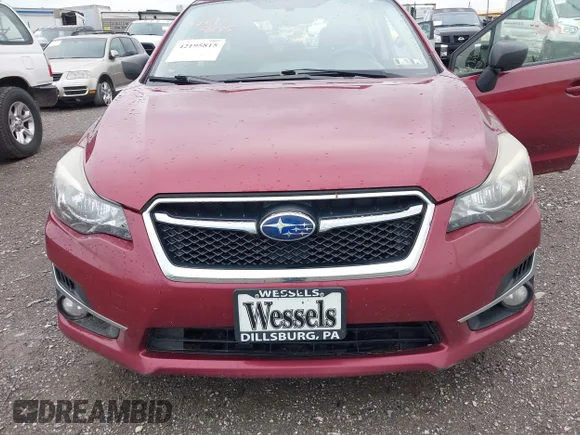 ✅ 2015 Subaru Impreza 2.0i • VIN: JF1GPAA67F9202332 • Lot: 42195815. Wystawiony na IAAI z przebiegiem 179 954 mil. Bezpłatny archiwum sprzedaży aukcyjnych z USA i szczegółowy raport historii pojazdu na DreamBid. Zdjęcie 6.