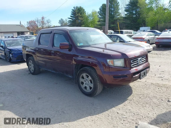 ✅ 2008 Honda Ridgeline RTS • VIN: 2HJYK16498H529348 • Лот: 45105160. Опубликован ранее на IAAI с пробегом 133 941 миль. Бесплатный доступ к архиву аукционных продаж из США и подробный отчёт об истории автомобиля на DreamBid. Изображение 1.
