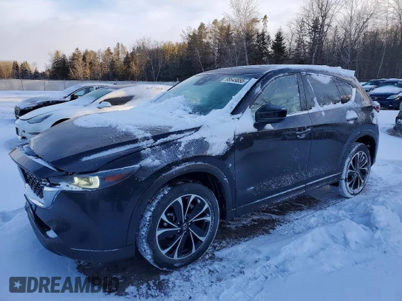 ✅ 2022 Mazda CX-5 S Premium • VIN: JM3KFBDM9N1520240 • Lot: 98649855. Listed on Copart with 41,193 mi. Free auction sales archive from the USA and detailed vehicle history report at DreamBid. Image 1.