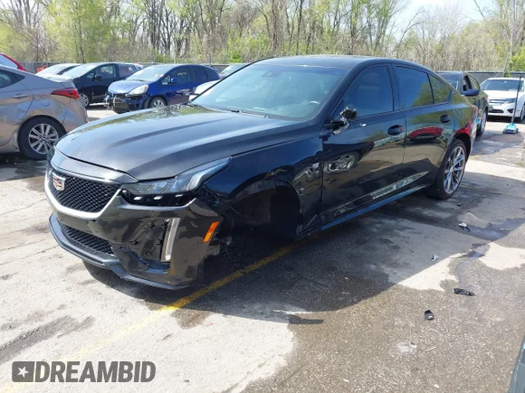 ✅ 2023 Cadillac CT5 Sport • VIN: 1G6DU5RK5P0103466 • Lot: 41973218. Wystawiony na IAAI z przebiegiem 28 500 mil. Bezpłatny archiwum sprzedaży aukcyjnych z USA i szczegółowy raport historii pojazdu na DreamBid. Zdjęcie 2.