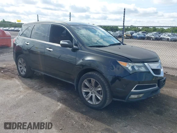 ✅ 2013 Acura MDX Advance • VIN: 2HNYD2H62DH510096 • Lot: 44844323. Listed on IAAI with 128,196 mi. Free auction sales archive from the USA and detailed vehicle history report at DreamBid. Image 1.
