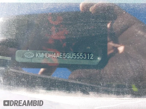 ✅ 2016 Hyundai Elantra SE • VIN: KMHDH4AE5GU555312 • Lot: 44163515. Wystawiony na IAAI z przebiegiem 212 930 mil. Bezpłatny archiwum sprzedaży aukcyjnych z USA i szczegółowy raport historii pojazdu na DreamBid. Zdjęcie 9.