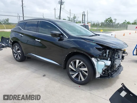 ✅ 2024 Nissan Murano SL • VIN: 5N1AZ2CJ7RC126678 • Lot: 42153100. Wystawiony na IAAI z przebiegiem 1 757 mil. Bezpłatny archiwum sprzedaży aukcyjnych z USA i szczegółowy raport historii pojazdu na DreamBid. Zdjęcie 1.