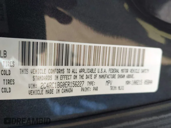 ✅ 2014 Chrysler Town & Country Touring • VIN: 2C4RC1BG0ER156227 • Лот: 42035899. Опубліковано раніше на IAAI з пробігом 157 759 миль. Безкоштовний доступ до архіву аукціонних продажів зі США та докладний звіт про історію автомобіля на DreamBid. Зображення 9.