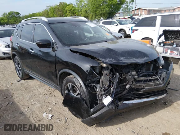 ✅ 2017 Nissan Rogue SV • VIN: JN8AT2MT4HW142389 • Lot: 44860076. Listed on IAAI with 142,638 mi. Free auction sales archive from the USA and detailed vehicle history report at DreamBid. Image 1.