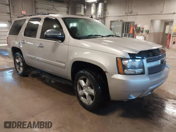 ✅ 2007 Chevrolet Tahoe LTZ • VIN: 1GNFK13077J365048 • Лот: 44118317. Опубликован ранее на IAAI с пробегом 334 251 миль. Бесплатный доступ к архиву аукционных продаж из США и подробный отчёт об истории автомобиля на DreamBid. Изображение 1.