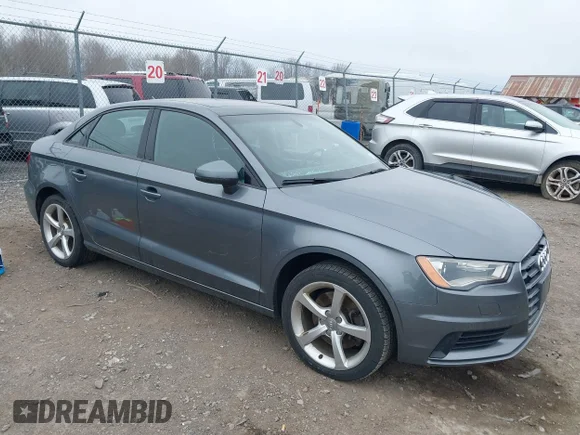 ✅ 2016 Audi A3 Premium • VIN: WAUB8GFF3G1034327 • Lot: 41880070. Wystawiony na IAAI z przebiegiem 74 800 mil. Bezpłatny archiwum sprzedaży aukcyjnych z USA i szczegółowy raport historii pojazdu na DreamBid. Zdjęcie 1.