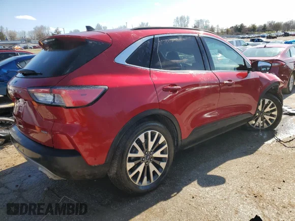 ✅ 2020 Ford Escape Titanium Hybrid • VIN: 1FMCU0DZ3LUA10590 • Lot: 44884023. Listed on Copart with 8,080 mi. Free auction sales archive from the USA and detailed vehicle history report at DreamBid. Image 3.