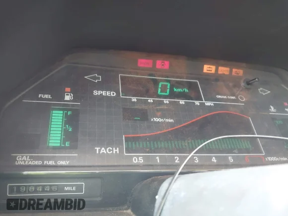 ✅ 1986 Nissan 300ZX GS • VIN: JN1HZ16S2GX091140 • Лот: 45574573. Опубликован ранее на IAAI с пробегом 199 305 миль. Бесплатный доступ к архиву аукционных продаж из США и подробный отчёт об истории автомобиля на DreamBid. Изображение 7.