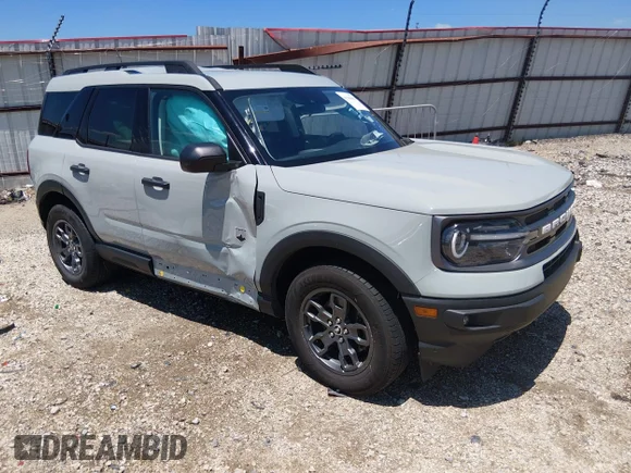 ✅ 2023 Ford Bronco Sport Big Bend • VIN: 3FMCR9B64PRD56627 • Lot: 45388187. Wystawiony na IAAI z przebiegiem 39 102 mil. Bezpłatny archiwum sprzedaży aukcyjnych z USA i szczegółowy raport historii pojazdu na DreamBid. Zdjęcie 1.