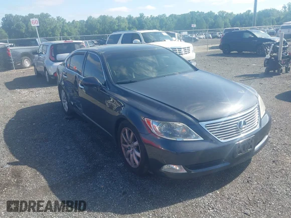✅ 2007 Lexus LS 460 L • VIN: JTHGL46F375009134 • Lot: 42298378. Listed on IAAI with 131,292 mi. Free auction sales archive from the USA and detailed vehicle history report at DreamBid. Image 1.