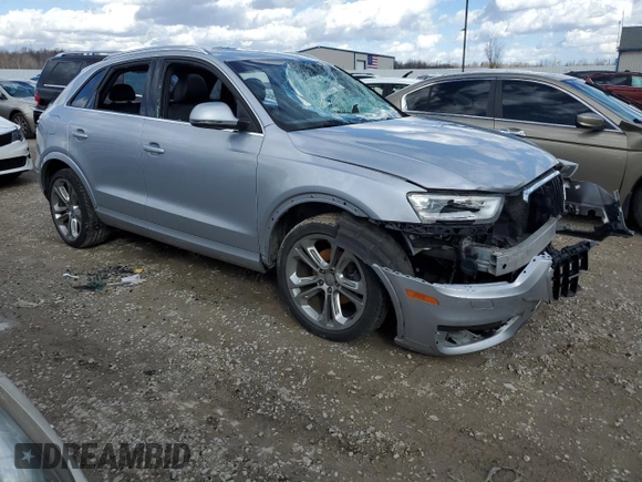 ✅ 2015 Audi Q3 Prestige • VIN: WA1GFCFS6FR014457 • Лот: 38018973. Опубліковано раніше на Copart з пробігом 163 572 миль. Безкоштовний доступ до архіву аукціонних продажів зі США та докладний звіт про історію автомобіля на DreamBid. Зображення 4.